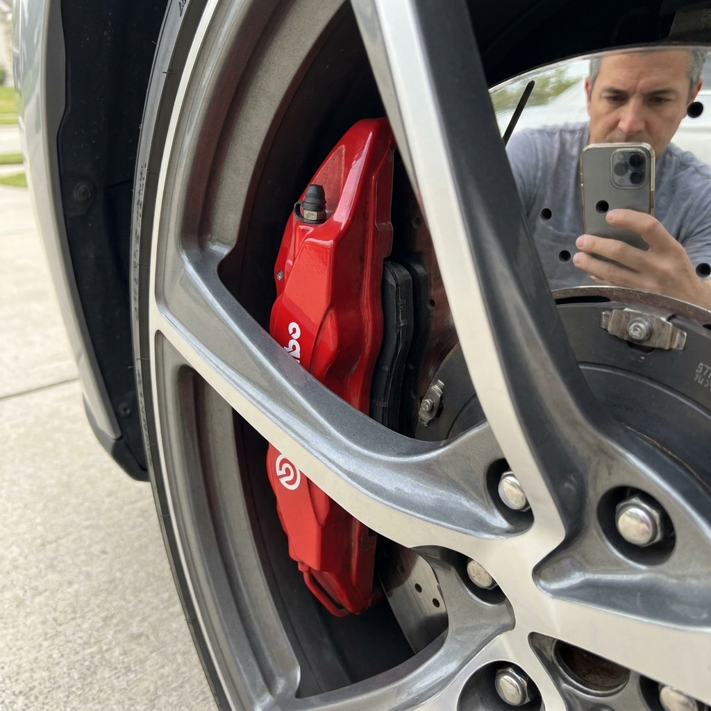 Inspect Brake Pads and Rotors at Home