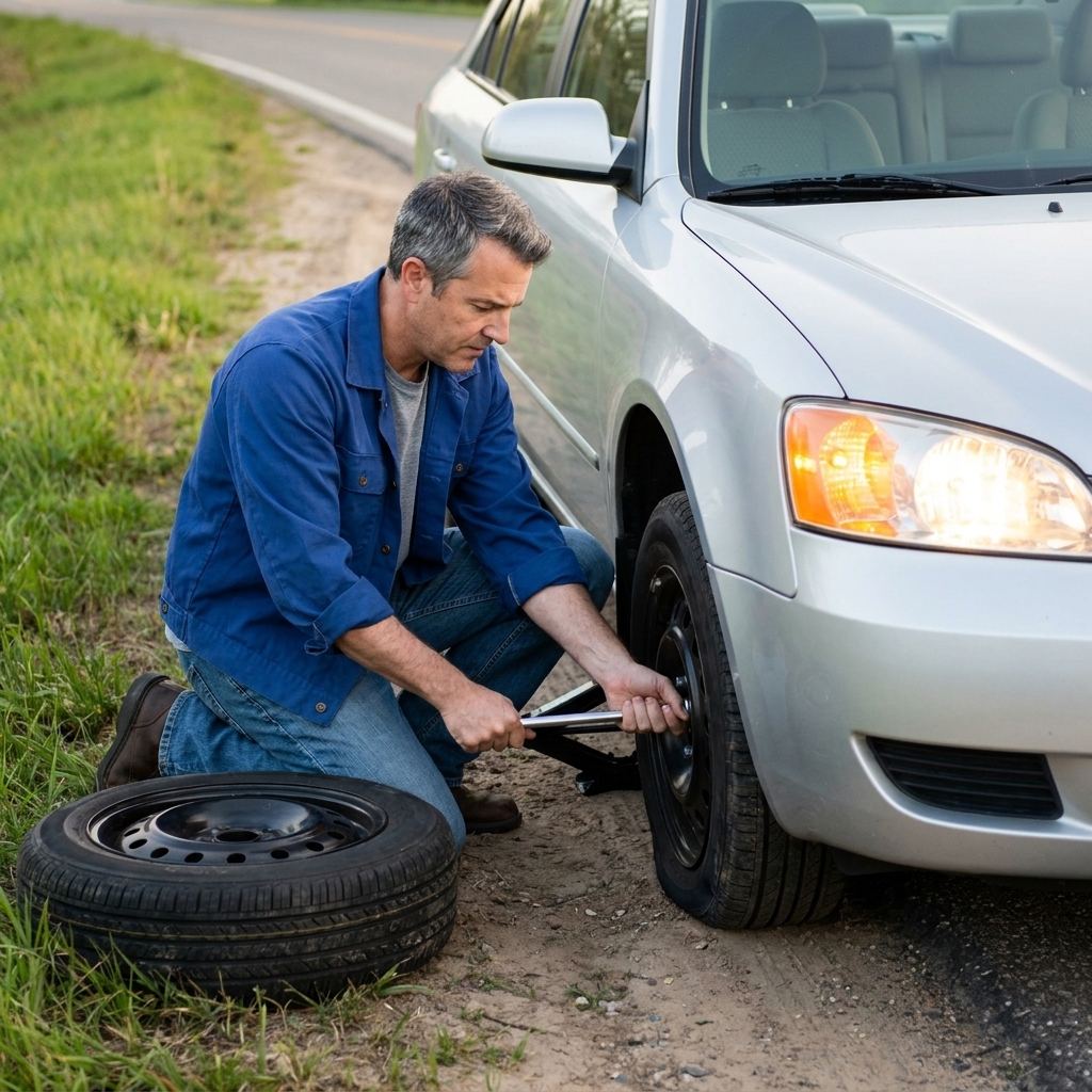 How to Change a Flat Tire Quickly and Safely