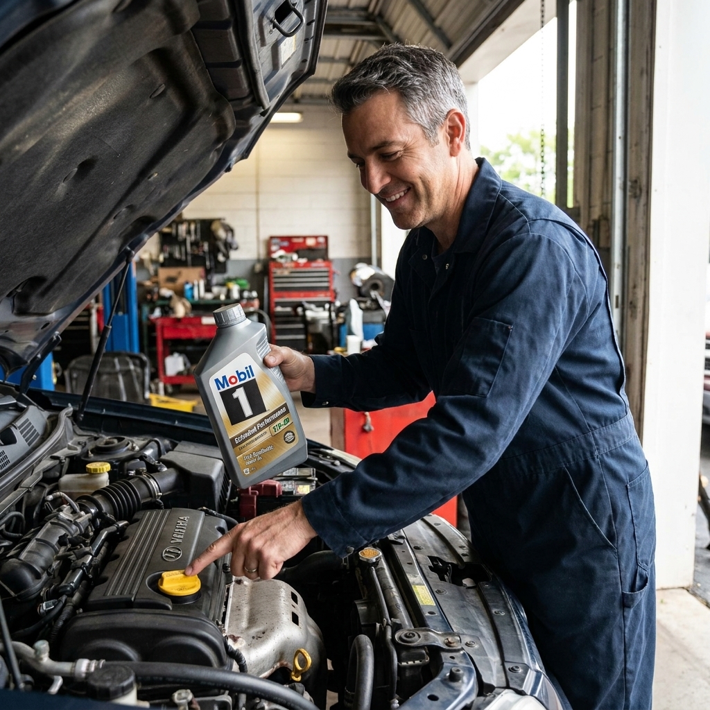 Synthetic vs. Conventional Motor Oil